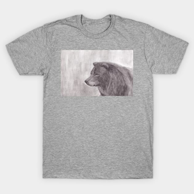 Wild bear T-Shirt by hicksi7